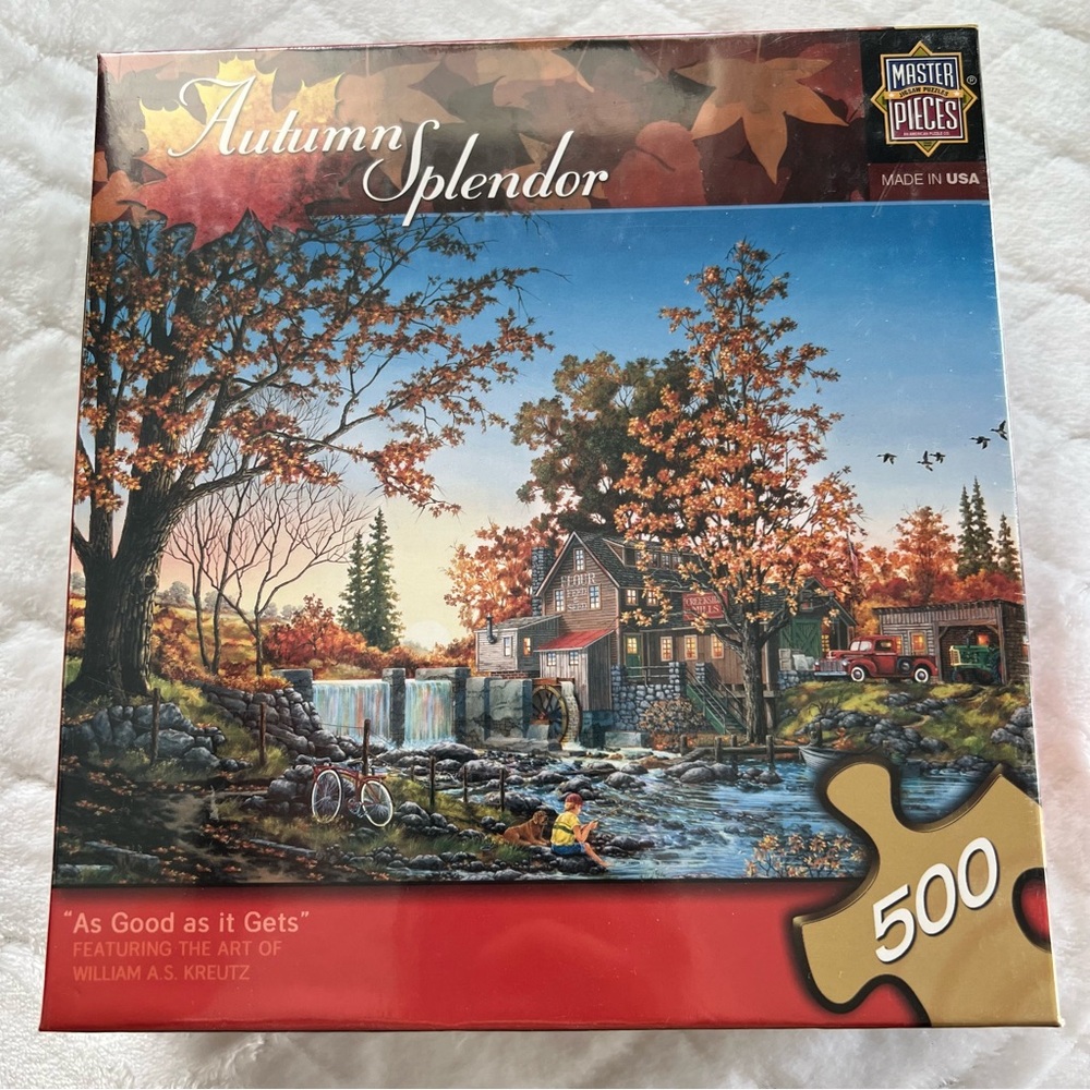 Autumn Spendor 500 pcs Puzzle